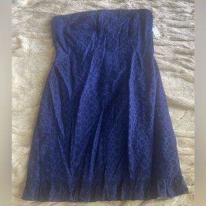 Old Navy NWT size 14 blue strapless sundress